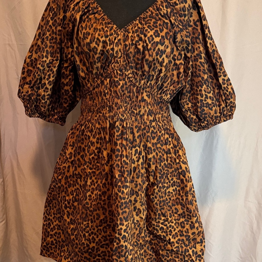 Old Navy Animal Print Mini Dress